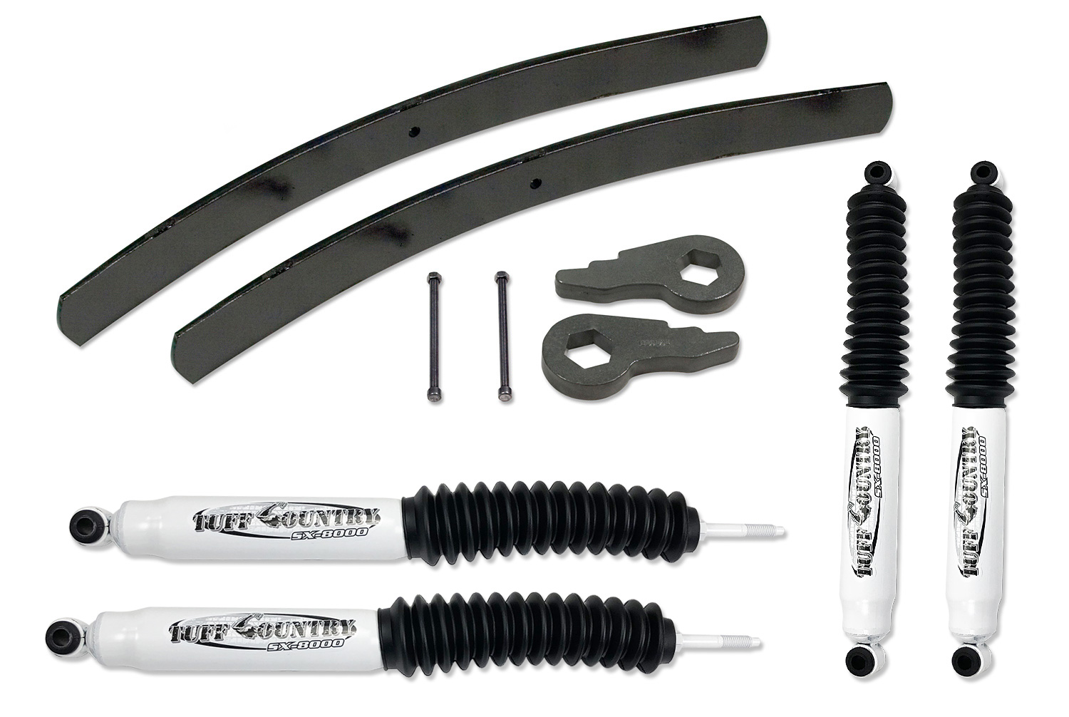 2 Inch Lift Kit 88-98 Chevy/GMC Truck K1500 w/ SX8000 Shocks Tuff ...