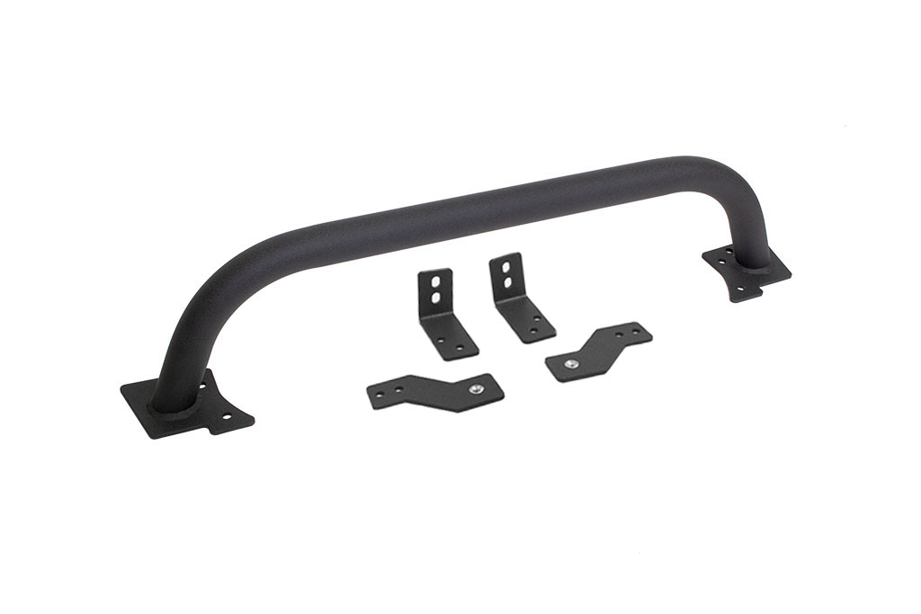 JK Hardrock Bumper Bull Bar 07-18 Jeep Wrangler JK Black Steel JCR